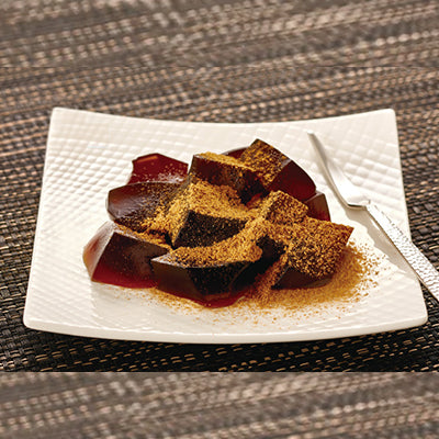 Kuro Warabi Mochi – 6-Serving Set (Japanese Black Bracken Starch Jelly with Kinako Powder)