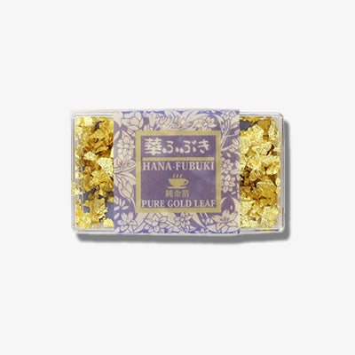 Edible Gold Leaf (Made in Japan) – Flake Type, 0.075g with Bamboo Tweezers
